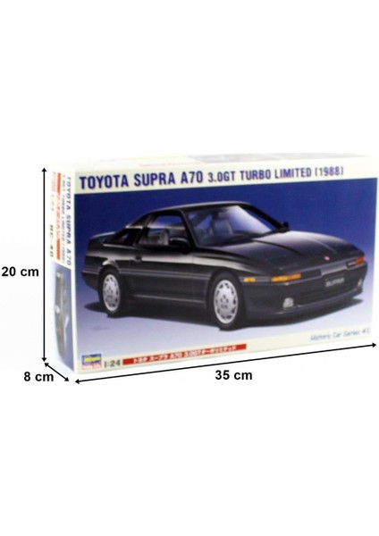 HC40 21140 1/24 Ölçek, Toyota Supra A70 3.0gt Turbo Limited, Otomobil Plastik Model Kiti indirimleri