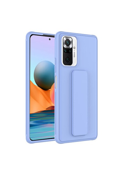 Redmi Note 10 Pro Kılıf Şık ve Stantlı Qstand Premium Kapak