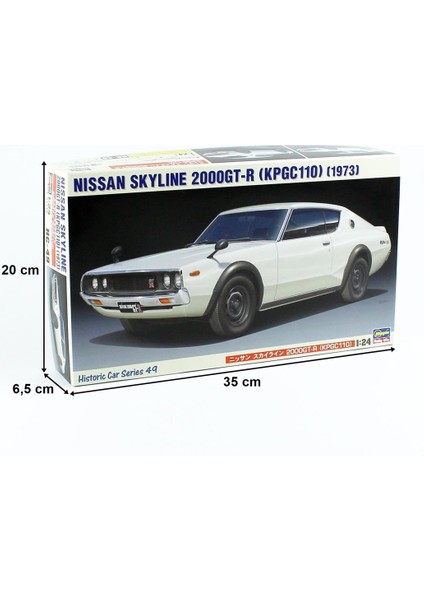 HC49 21149 1/24 Ölçek, Nissan Skyline 2000GT-R (KPGC110), Otomobil Plastik Model Kiti indirimleri