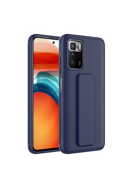 Redmi 10 Kılıf Şık ve Stantlı Qstand Premium Kapak