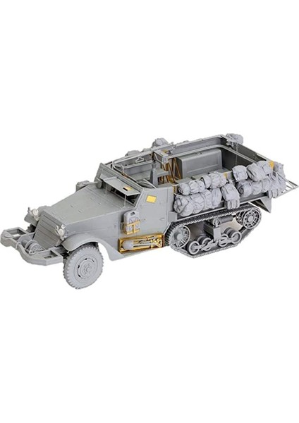 3597 1/35 Ölçek Idf M3 Yarı Paletli Havan Topu Taşıyıcı Plastik Model Kiti modelleri