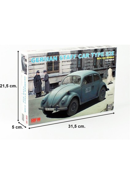 5023 1/35 Ölçek Tip 82E, Iç Detaylı Alman Personel Aracı Plastik Model Kiti indirimleri
