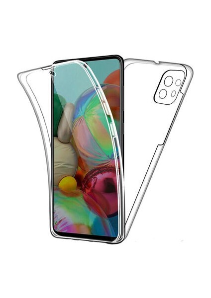 Xiaomi Mi 11 Lite Kılıf Şeffaf 360 Derece Koruma Enjoy Kapak