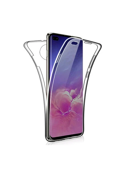 Huawei Mate 40 Pro Kılıf Şeffaf 360 Derece Koruma Enjoy Kapak