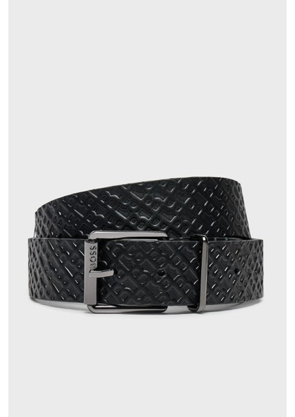 Logolu Deri Kemer Erkek Kemer 50522845 001