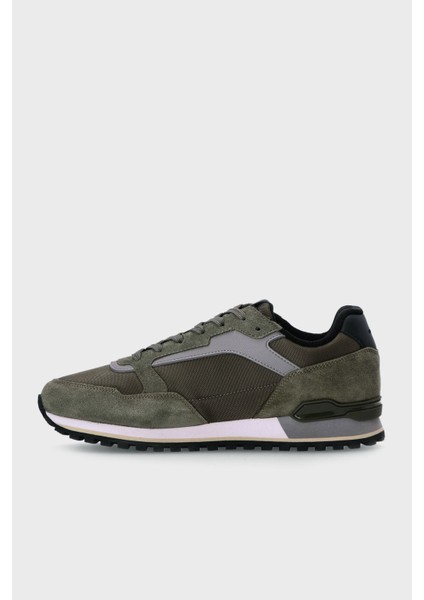 Logolu Süet Sneaker Ayakkabı Erkek Ayakkabı 50523221 301