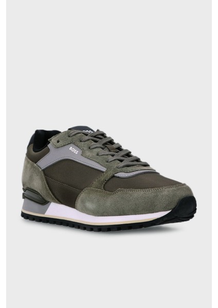 Logolu Süet Sneaker Ayakkabı Erkek Ayakkabı 50523221 301