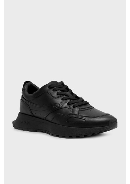 Logolu Deri Sneaker Ayakkabı Erkek Ayakkabı 50522818 005