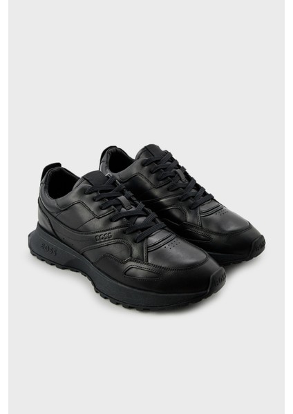 Logolu Deri Sneaker Ayakkabı Erkek Ayakkabı 50522818 005