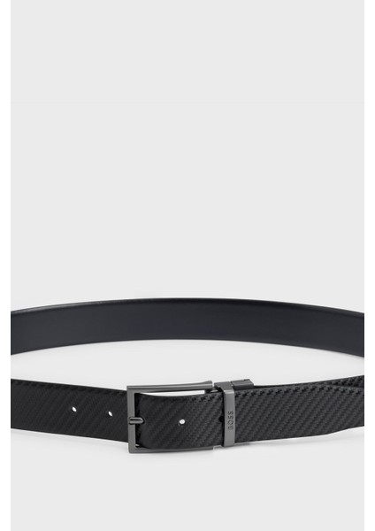 Logolu Deri Kemer Erkek Kemer 50522893 001 fırsatları