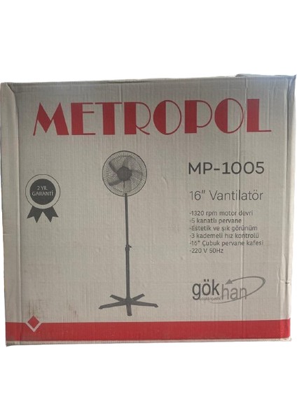 MP 1005 Ayaklı Vantilatör