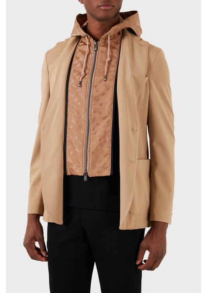 Çıkarılabilir Iç Kapüşonlu Slim Fit Ceket Erkek Ceket 50509529 260 fırsatları
