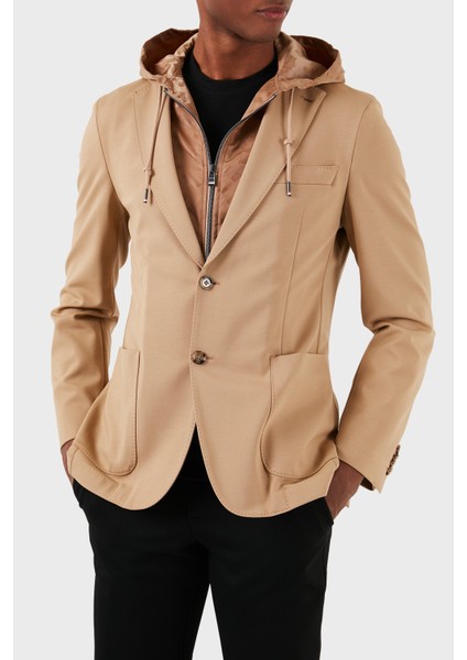 Çıkarılabilir Iç Kapüşonlu Slim Fit Ceket Erkek Ceket 50509529 260 indirimleri
