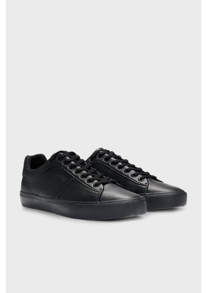Logolu Deri Sneaker Ayakkabı Erkek Ayakkabı 50522833 005 modelleri