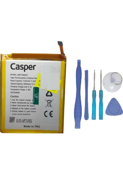 Casper Via E3 Batarya Pil Ve Tamir Seti
