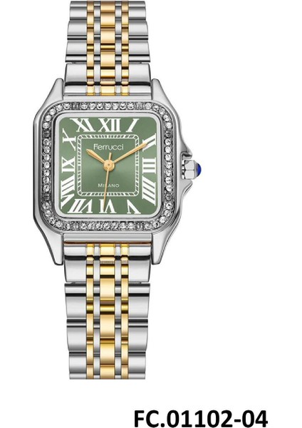 FRC.FT.1.306 Ferrucci Çelik Kordon 30 mt Suya Dayanıklı Yeni Sezon Şık Tasarım Kol Saati