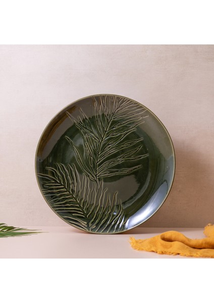 Mkjdsrvplatrd Jardin Stoneware Yuvarlak Servis Tabağı 35CM