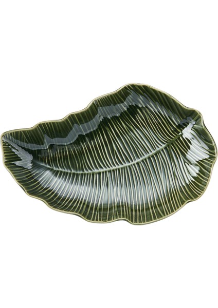 Mkjddıshleaf Jardin Stoneware Yaprak Servis Tabağı 30CM fiyatları