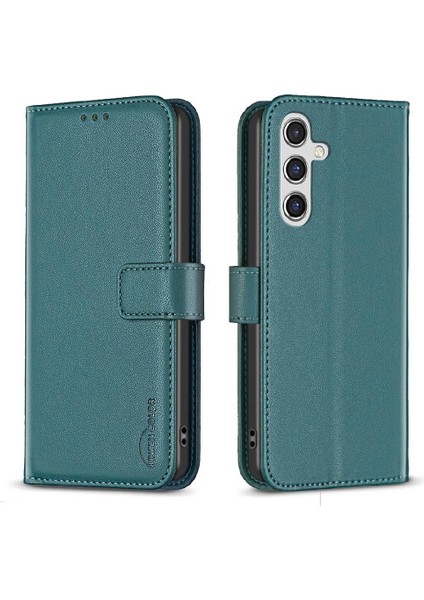 Samsung Galaxy A05S Çok Renkli Çoklu Kart Yuvası Deri Çanta Için Flip Case (Yurt Dışından)