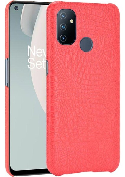 Oneplus Nord N100 Klasik Timsah Moda Kapak Için Şık Klasik Kılıf (Yurt Dışından)