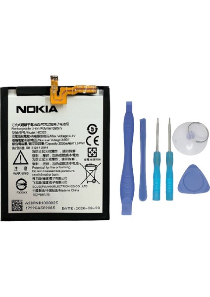 Nokıa 8 Batarya Pil Ve Tamir Seti