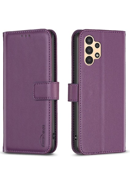 Samsung Galaxy A73 5g Için Flip Case Cüzdan Deri Kılıf Iş Yuvası (Yurt Dışından)