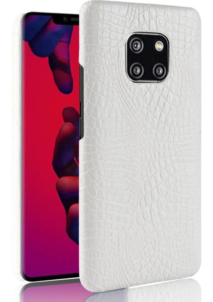 Huawei Mate 20 Pro Için Şık Klasik Durumda Klasik Timsah Moda Anti (Yurt Dışından)