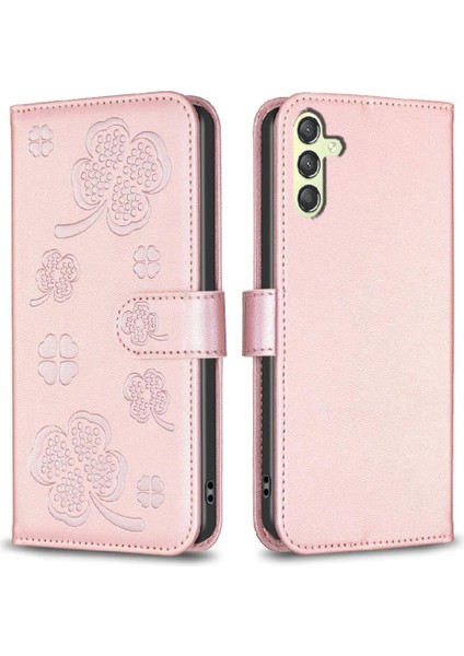 Samsung Galaxy A34 5g Için Flip Case Kart Yuvaları Tutucu Kickstand Pu Deri (Yurt Dışından)