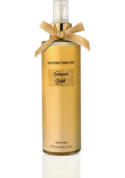 Forever Gold Body Mist Simli Kadın Vücut Spreyi 250 ml