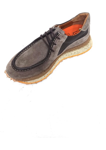 Vizon Süet Deri Erkek Sneaker Ayakkabı
