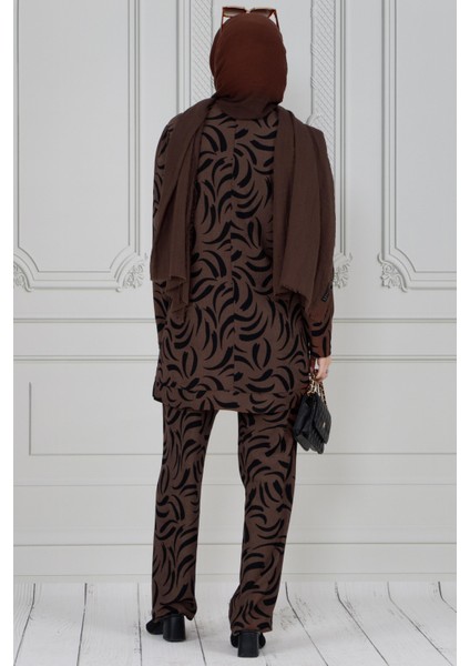 Lale Ikili Takım-Kahverengi indirimleri