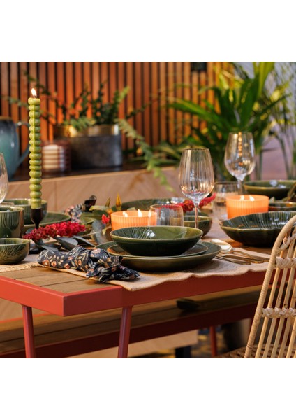 Jardin Stoneware 4lü 20CM Makarna Kasesi Seti
