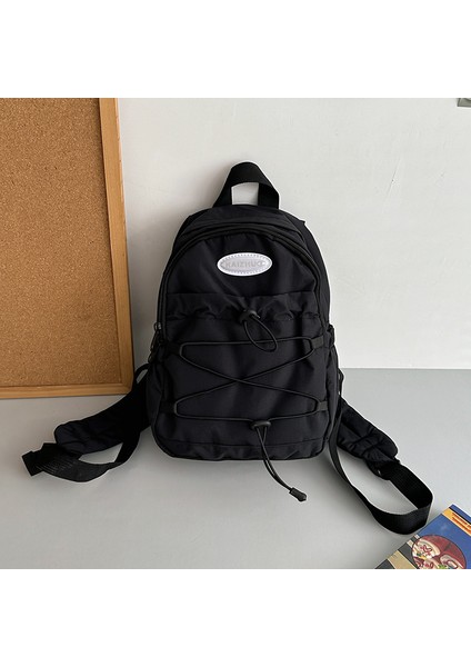 Kadınlar Için Mini Sırt Çantası, Büyük Kapasiteli Öğrenci Okul Çantası, Basit ve Çok Yönlü Seyahat Çantası (Yurt Dışından)