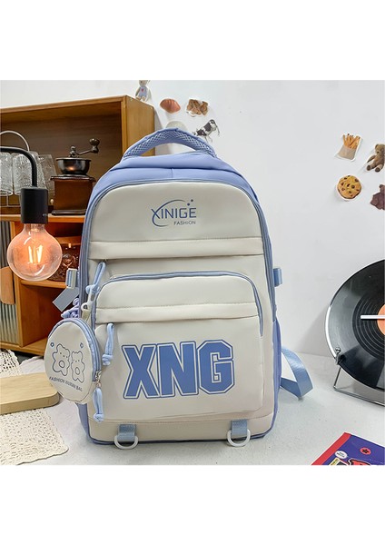 Öğrenci Bozuk Para Cüzdanı Sırt Çantası Büyük Kapasiteli Ortaokul Öğrenci Sırt Çantası (Yurt Dışından)