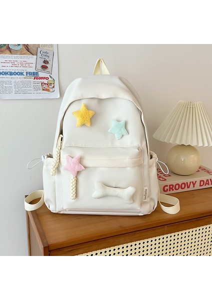 Kızlar Için Okul Çantaları, Ortaokul ve Lise Öğrencileri, Basit ve Çok Yönlü Sırt Çantaları, Kızlar Için Hafif Üniversite Tarzı Sırt Çantaları (Yurt Dışından)