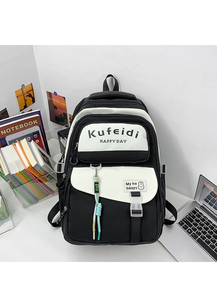 Kadınlar Için Okul Çantaları, Büyük Kapasiteli, Taze ve Sevimli, Ilkokul Öğrencileri Için Sırt Çantaları, Lise Öğrencileri Için Geniş Askılı, Erkekler Için Çok Katmanlı Sırt Çantaları (Yurt Dışından)