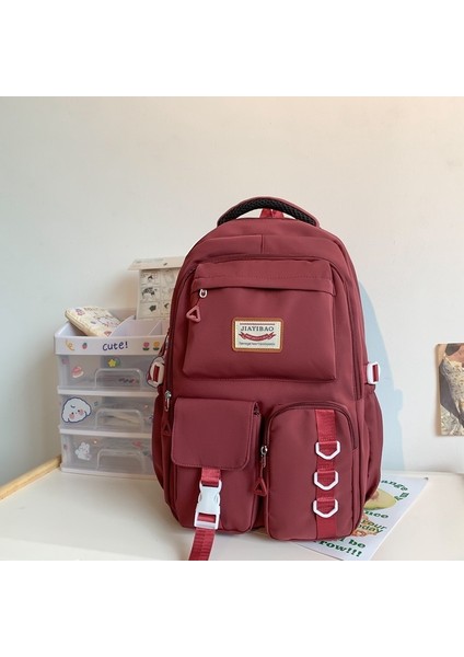 Erkek Çocuklar Için Okul Çantaları, Ortaokul Öğrencileri, Geniş Kapasiteli Sırt Çantaları, Ortaokul Öğrencileri, Lise Öğrencileri, Kızlar Için Su Geçirmez Sırt Çantaları (Yurt Dışından)