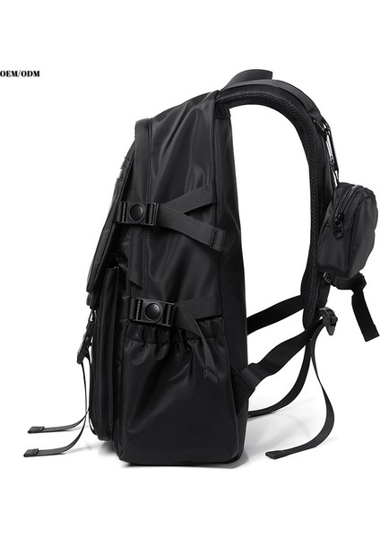 Gri Erkek Çok Cepli Aşınmaya Dayanıklı Sırt Çantası Tüm Rahat Moda Günlük Iş Sırt Çantası Büyük Kapasiteli Yeni Öğrenci Çantası (Yurt Dışından) indirimleri