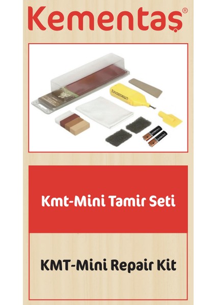 Mini Tamir Seti Mobilya / Pvc Pilli Eriticili Mini Set (Sert MUM4CMX4ADET) Koyu