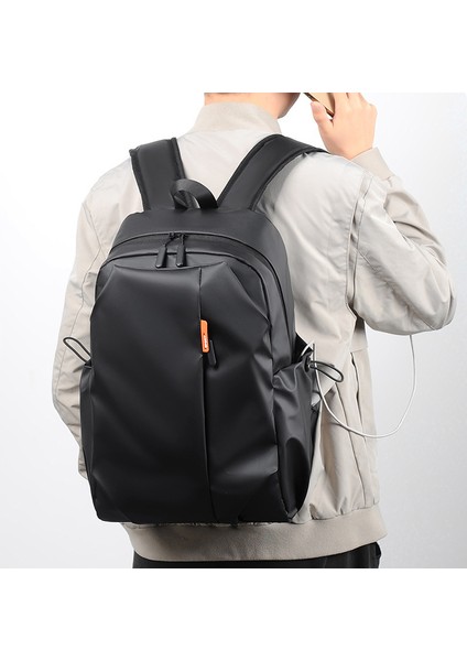Gri Moda Yüksek Kaliteli Su Geçirmez Dizüstü Lüks Tasarımcı Siyah Iş Kentsel Erkek Sırt Çantası 2023 (Yurt Dışından) modelleri
