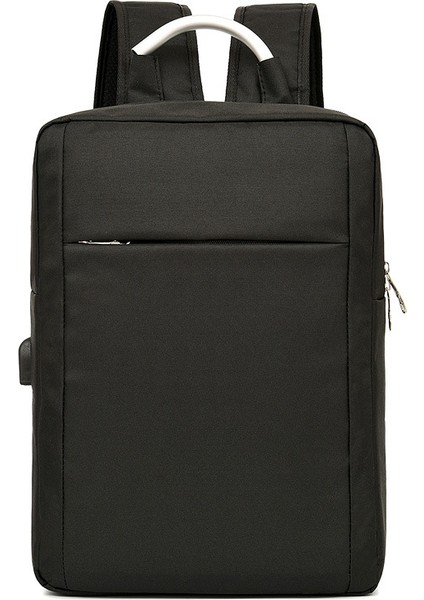 Açık Gri Moda Çok Fonksiyonlu Okul Çantaları Erkek USB Şarj Naylon Rahat Iş Erkek Dizüstü Sırt Çantası 2023 (Yurt Dışından) fırsatları