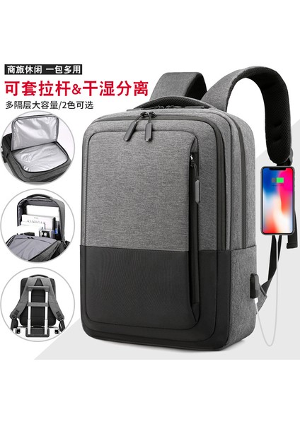 Siyah Özel Su Geçirmez Büyük Kapasiteli Sırt Çantası Lise Öğrencisi Okul Çantası Kadın Moda Eğlence Dizüstü Seyahat Çantası (Yurt Dışından) modelleri