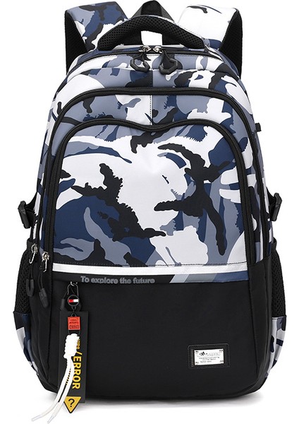 Sku-05 Sıcak Satış Erkek Rahat Spor Sırt Çantaları Laptop Sırt Çantası Naylon Okul Çantaları Üniversite Öğrencisi Kitap Çantası (Yurt Dışından)