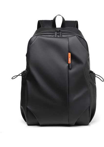 Siyah Moda Yüksek Kaliteli Su Geçirmez Dizüstü Lüks Tasarımcı Siyah Iş Kentsel Erkek Sırt Çantası 2023 (Yurt Dışından)