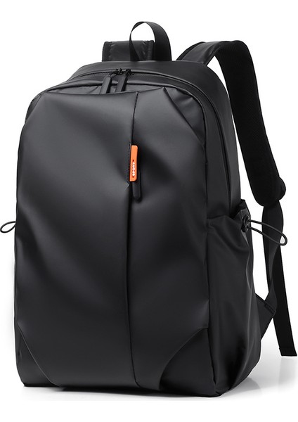 Siyah Moda Yüksek Kaliteli Su Geçirmez Dizüstü Lüks Tasarımcı Siyah Iş Kentsel Erkek Sırt Çantası 2023 (Yurt Dışından) fırsatları