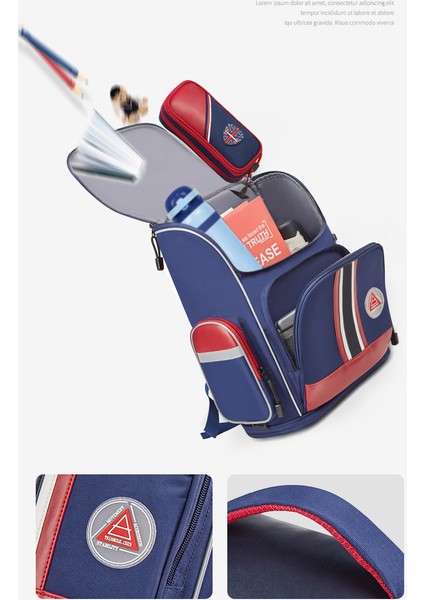 8154V001L1G Laorentou Unisex Spor Sırt Çantası Kumaş Sırt Çantası Öğrenci Çocuklar Okul Çantası Büyük Kapasiteli Seyahat Çantası Erkek Laptop Çantası Erkek Sırt Çantası (Yurt Dışından) indirimleri