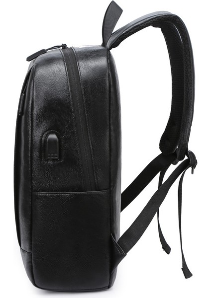 Kahverengi Sırt Çantası Erkek Iş Rahat Büyük Kapasiteli Seyahat Çantası Bilgisayar Sırt Çantası Okul Çantası USB Şarjı ile Sırt Çantası Erkekler (Yurt Dışından) indirimleri