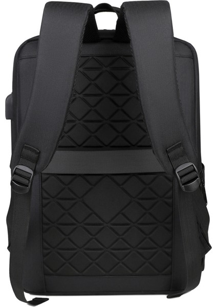 Gri 2023 Yeni High-End Moda Iş Sırt Çantası Çok Fonksiyonlu Büyük Kapasiteli Su Geçirmez Malzeme Sırt Çantası Laptop Sırt Çantası USB ile (Yurt Dışından) indirimleri