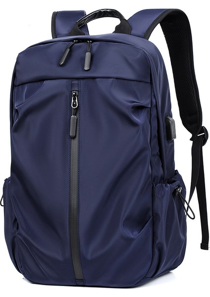 Siyah Yeni Sırt Çantası Erkek Iş Rahat Bilgisayar Çantası Seyahat Çantası Trendi (Yurt Dışından) modelleri