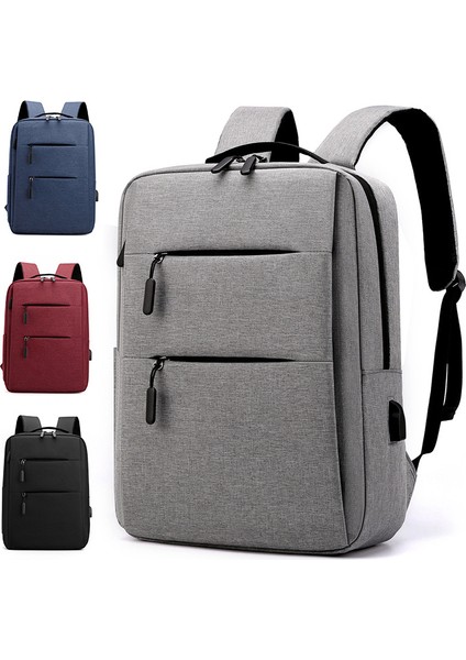 Erik Erkek Sırt Çantası Çok Fonksiyonlu Su Geçirmez Çanta Erkek Iş Dizüstü Bilgisayar Packsack USB Şarj Sırt Çantası Naylon Rahat Sırt Çantası (Yurt Dışından) fiyatları